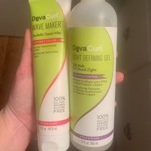 Deva Curl Hair Gel + Wave Maker